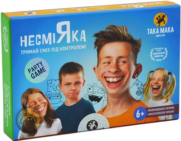 Фото - Настольная игра общение (5-7 лет) Taka Maka Несмияка 6+ (10001-UA)