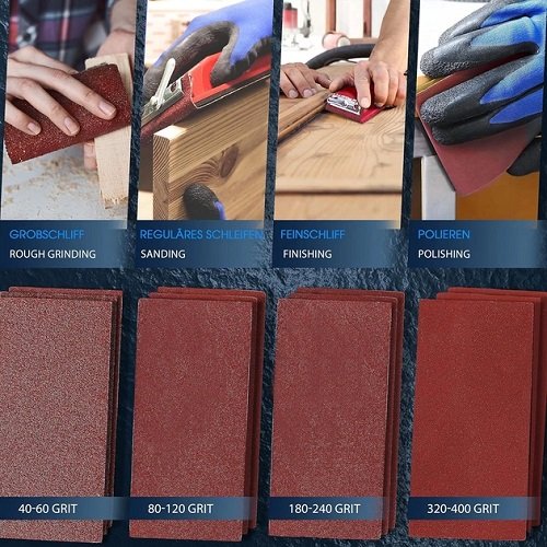 Фото - Лист шлифовальный S&R 93х230 мм 80 шт. (232093080)