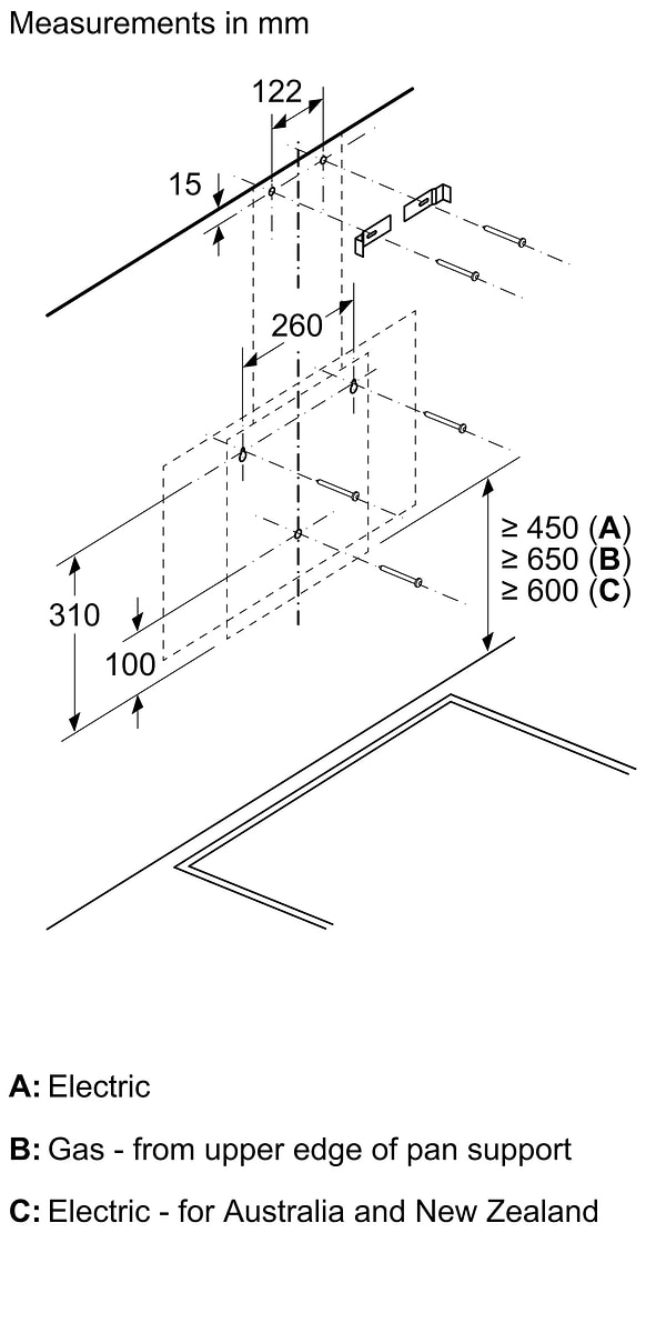 Фото - Вытяжка декоративная Bosch DWK63PJ60T