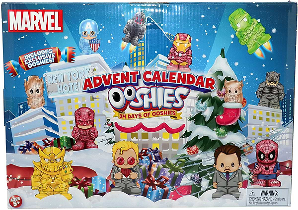 Фото - Набір ігрових фігурок Ooshies АДВЕНТ-КАЛЕНДАР МАРВЕЛ (24 фігурки) (23296)