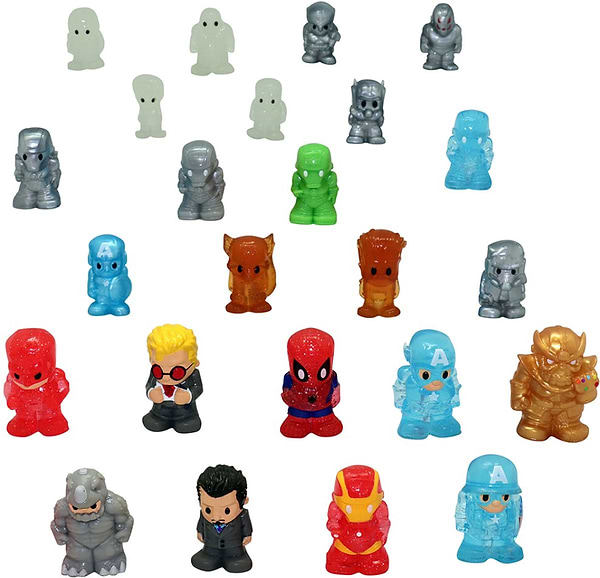 Фото - Набір ігрових фігурок Ooshies АДВЕНТ-КАЛЕНДАР МАРВЕЛ (24 фігурки) (23296)