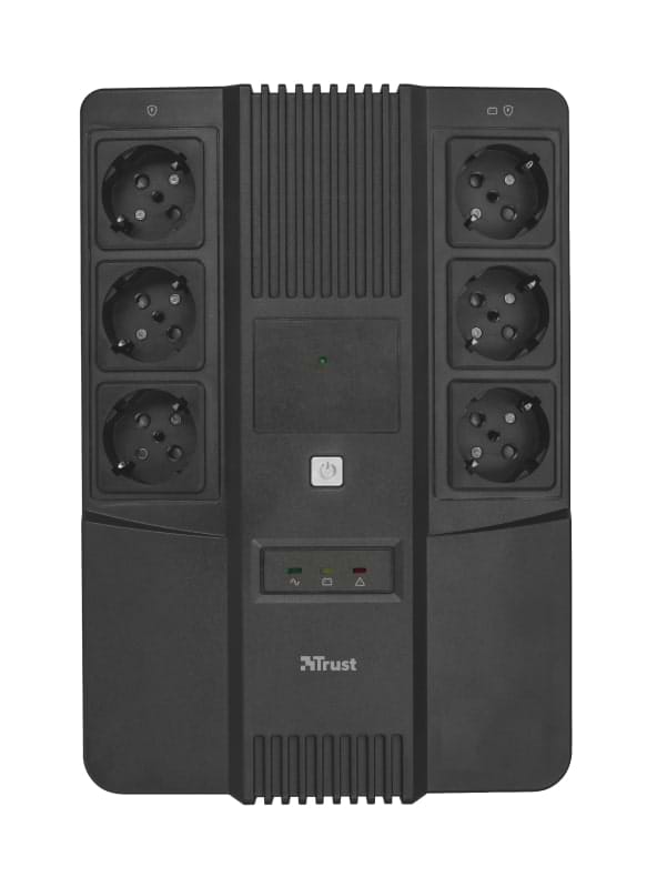 Источник бесперебойного питания Trust Maxxon 800VA UPS Black (23326)