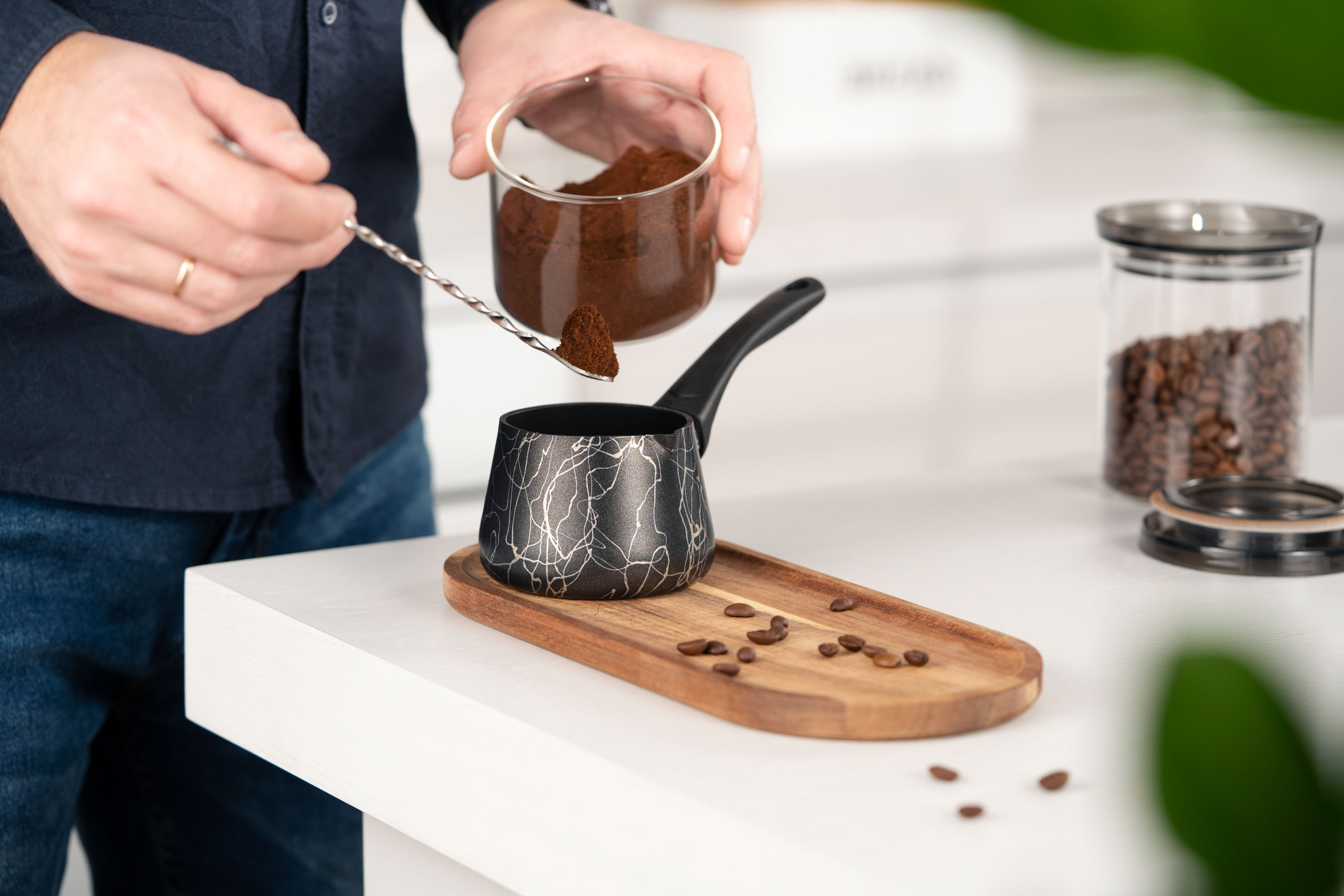 Фото - Турка Ardesto Black Mars 0.35 л (AR0835SG)