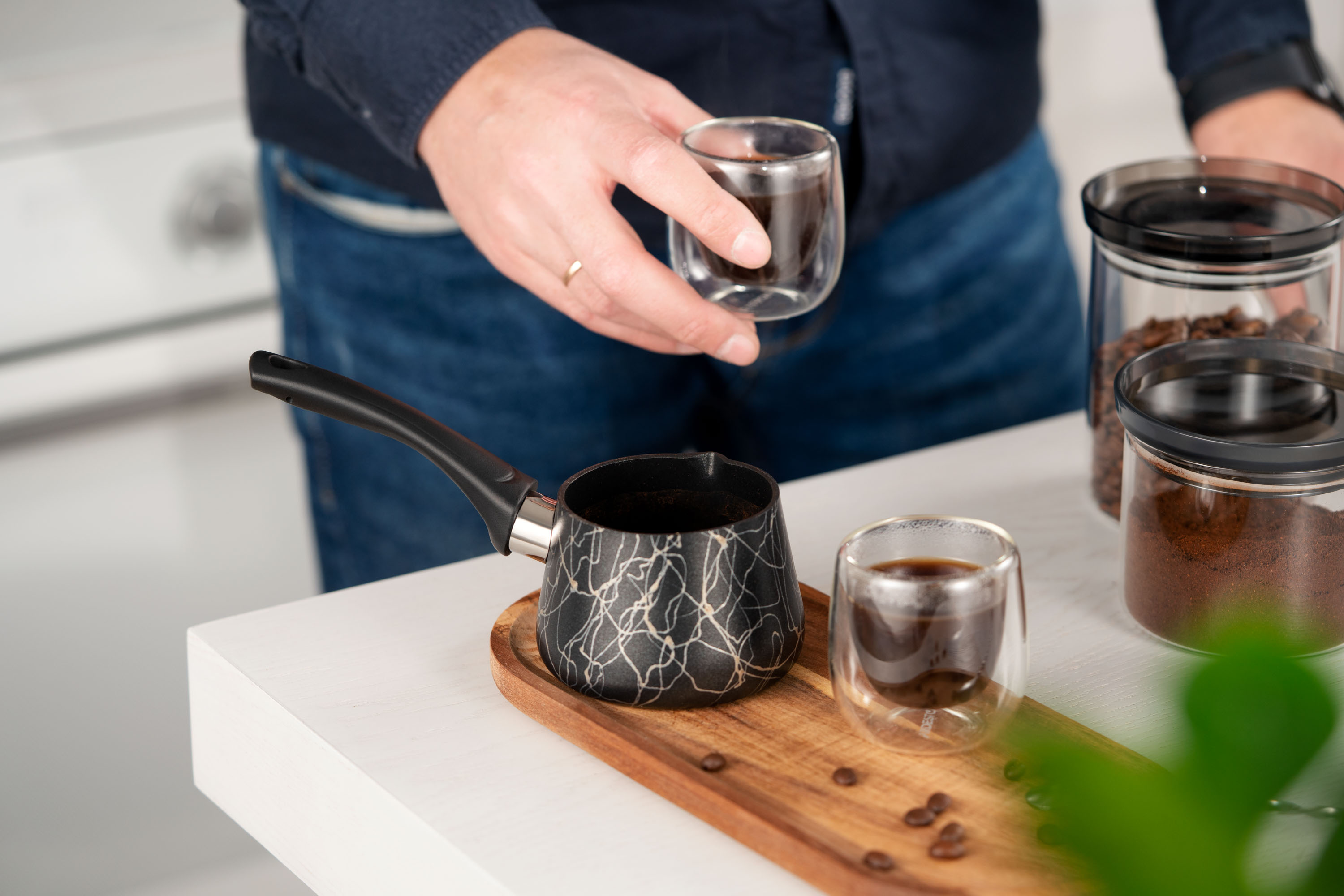 Фото - Турка Ardesto Black Mars 0.35 л (AR0835SG)