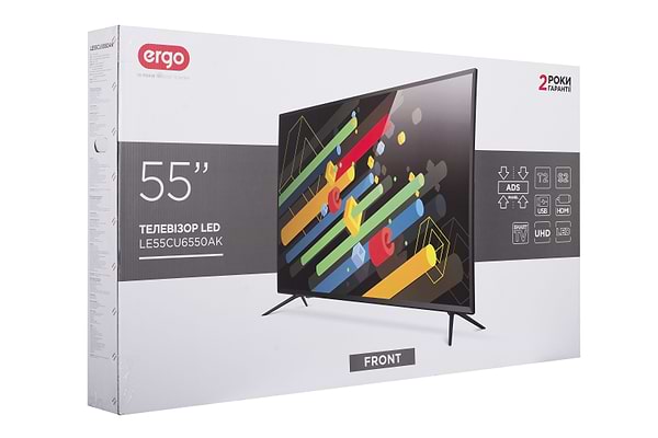 Фото - Телевизор Ergo LE55CU6550AK