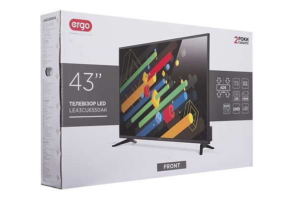 Фото - Телевизор Ergo LE43CU6550AK
