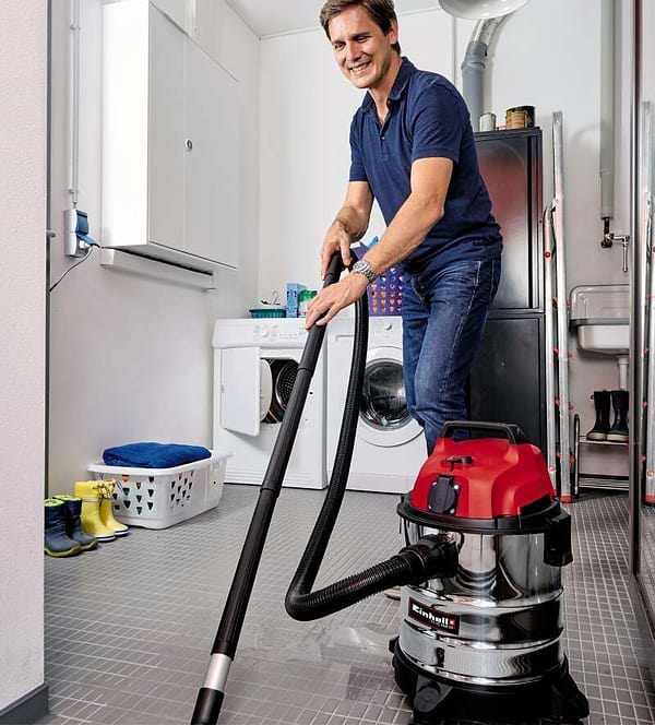 Фото - Пылесос для сухой уборки с контейнером и мешком Einhell TC-VC 1820 S (2342167)