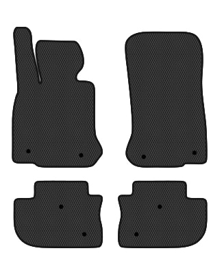 EVA коврики в салон авто EVAtech для 6 Series Gran Coupe (F06) RWD BMW 2011-2018 3 поколение Sedan EUBM23432P4BW8RBB