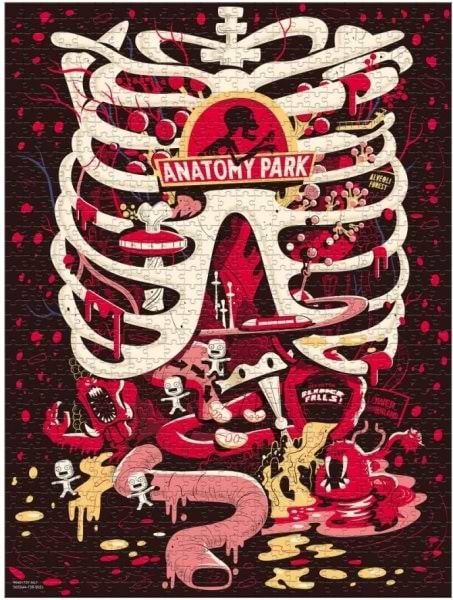 Фото - Пазли картонні (8+) Winning Moves Rick and Morty 1000 шт. (5036905044820)