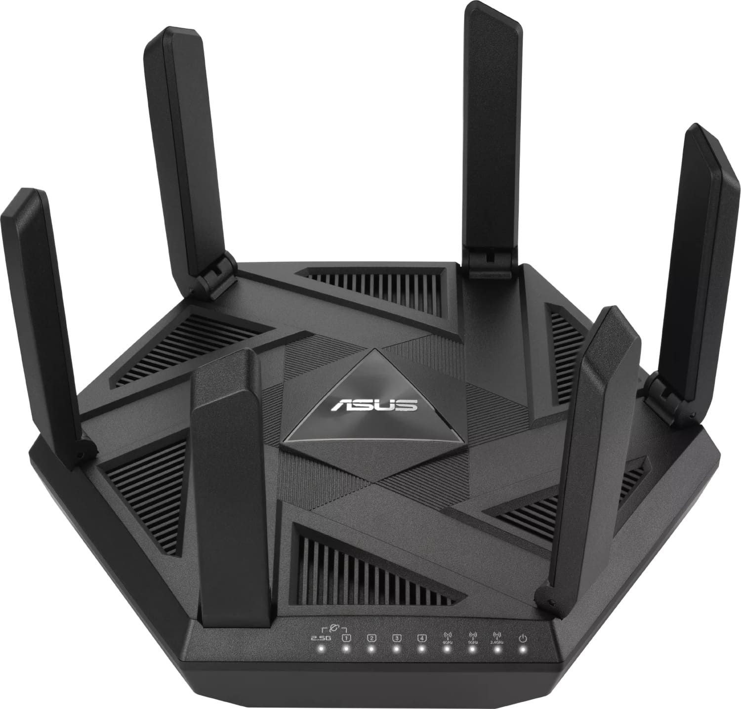 Маршрутизатор интернет WiFi6 Asus RT-AXE7800 MESH gaming (90IG07B0-MU9B00) - Фото 1