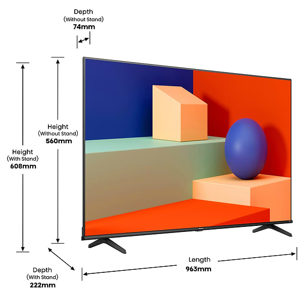 Фото - Телевизор Hisense 43A6K