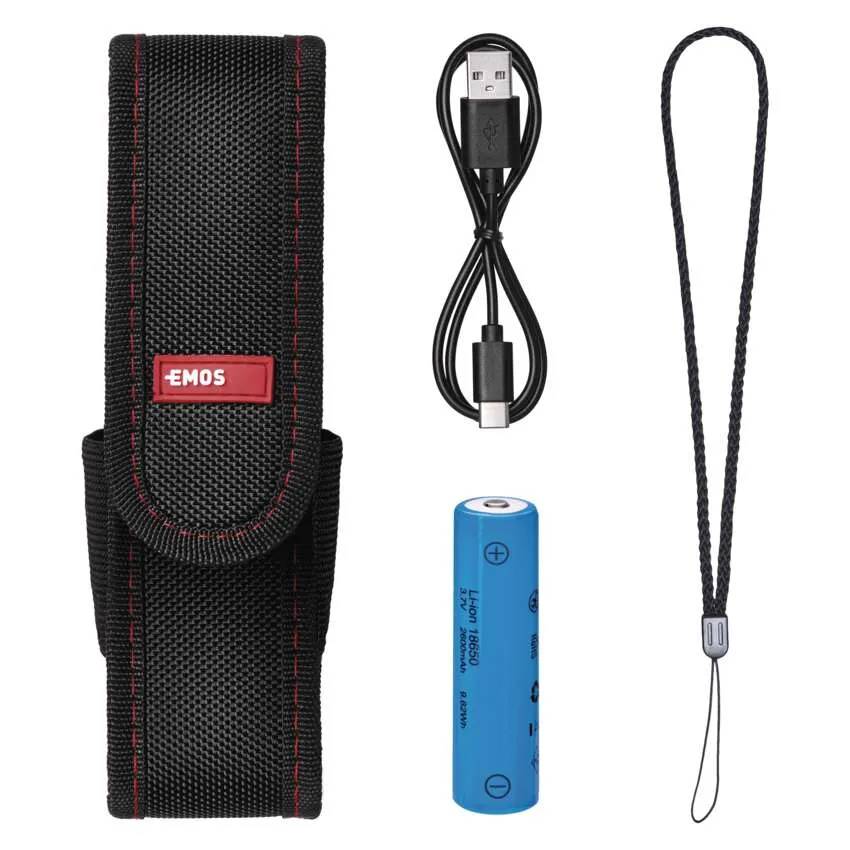 Фото - Фонарь EMOS P3180 Ultibright 80 600 Lm 2600 mAh металл фокус