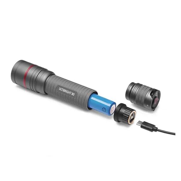 Фото - Фонарь EMOS P3180 Ultibright 80 600 Lm 2600 mAh металл фокус