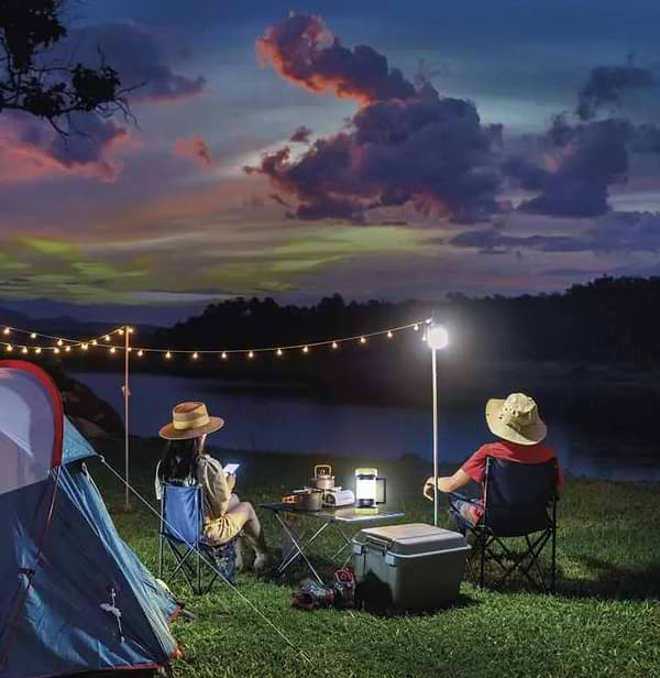 Фото - Фонарь EMOS кемпинговый P2313 350Lm 4000 mAh пластик резина