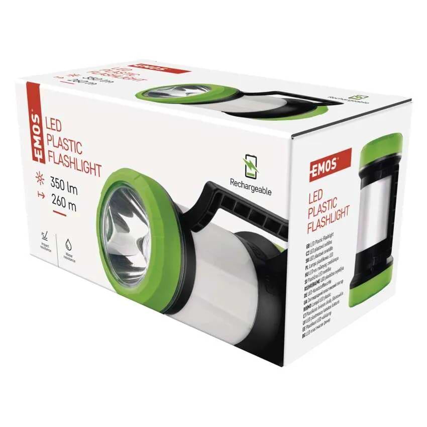 Фото - Фонарь EMOS кемпинговый P2313 350Lm 4000 mAh пластик резина