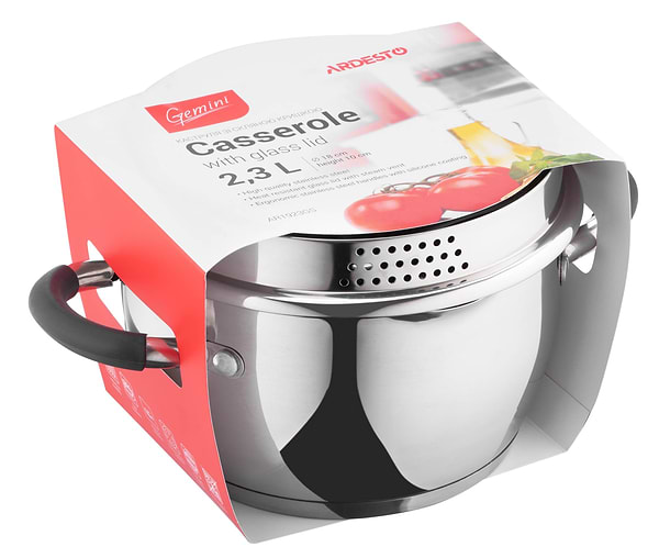 Фото - Каструля Ardesto Gemini 2.3 л (AR1923GS)