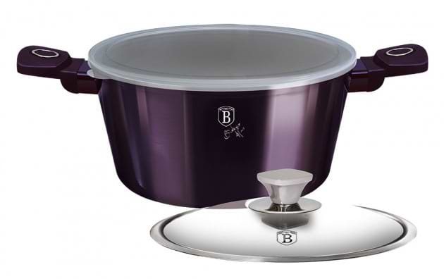 Каструля BerlingerHaus Purple Eclipse 6.1 л (BH 6630) - Фото 1