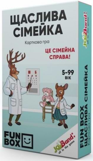 Фото - Настольная игра (5-7 лет) JoyBand-Bontoy FunBox Счастливая семейка (FB0004)