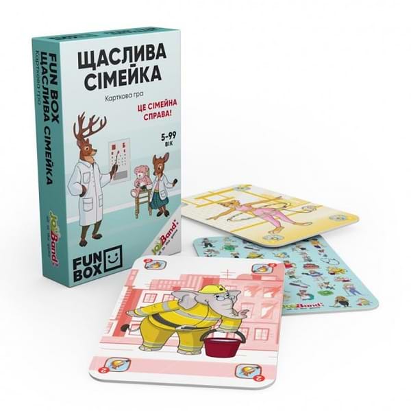 Фото - Настольная игра (5-7 лет) JoyBand-Bontoy FunBox Счастливая семейка (FB0004)