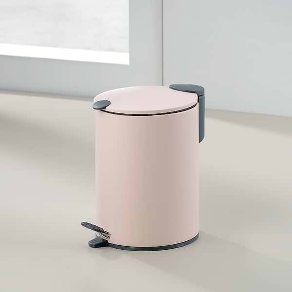 Фото - Бак для сміття з педаллю Kela Mats світло-рожевий 3 л (23617)