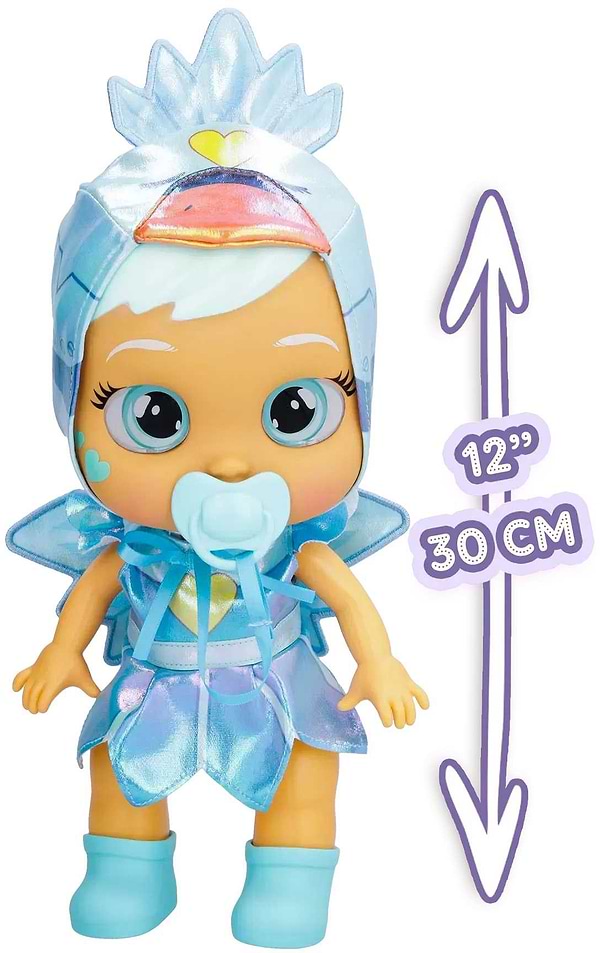 Фото - Інтерактивний пупс Cry Babies CB. ЗІРКИ Лялька Плакса з сяючими очами Сідні 30 cм (911390)