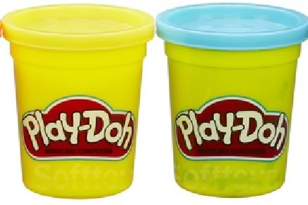 Фото - Расходники Hasbro Play-Doh 4 баночки Dinosaurs (B5517_B6508)