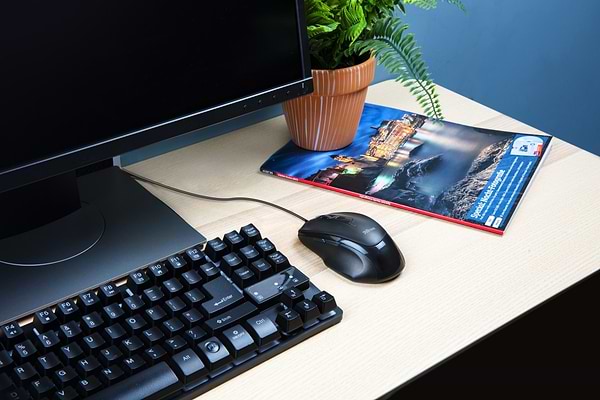 Фото - Мышь проводная Trust Voca USB Black (23650)