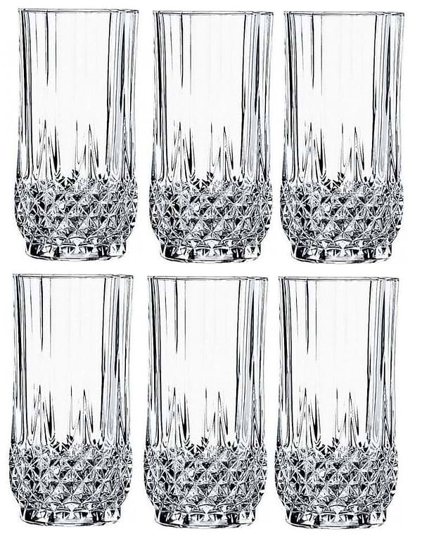 Фото - Набір склянок Eclat Longchamp 6х280 мл (L7554)