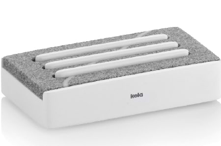 Фото - Мыльница Kela Cube 12х7х3 см (23691)