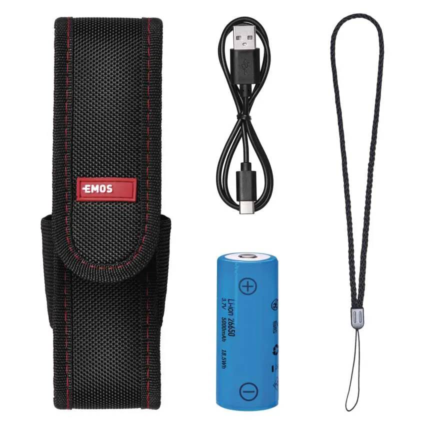 Фото - Фонарь EMOS P3190 Ultibright 90 1200 Lm 5000 mAh металл фокус