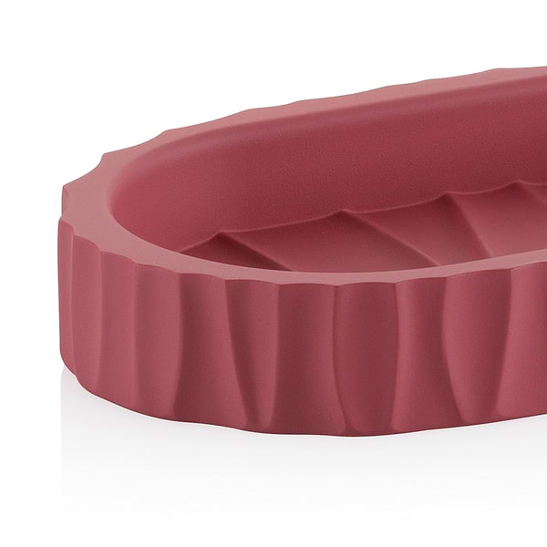 Фото - Мыльница Kela Merida малиново-красная 15х9х2.5 см (23768)