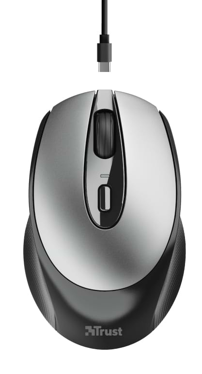 Фото - Мышь беспроводная Trust Zaya Rechargeable WL USB Black (23809)