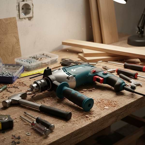 Фото - Ударная дрель Сталь УД 950 РР