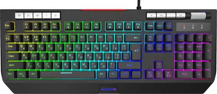 Клавіатура дротова ігрова GamePro GK109