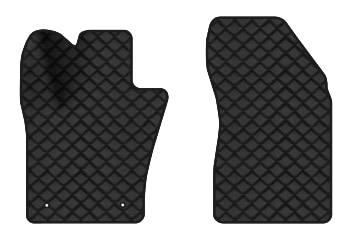 Коврики из экокожи в салон авто передние EVAtech ECO для Renegade (2 clips) Jeep 2014 1 поколение SUV USA (JP23861AE2LA2BBB)