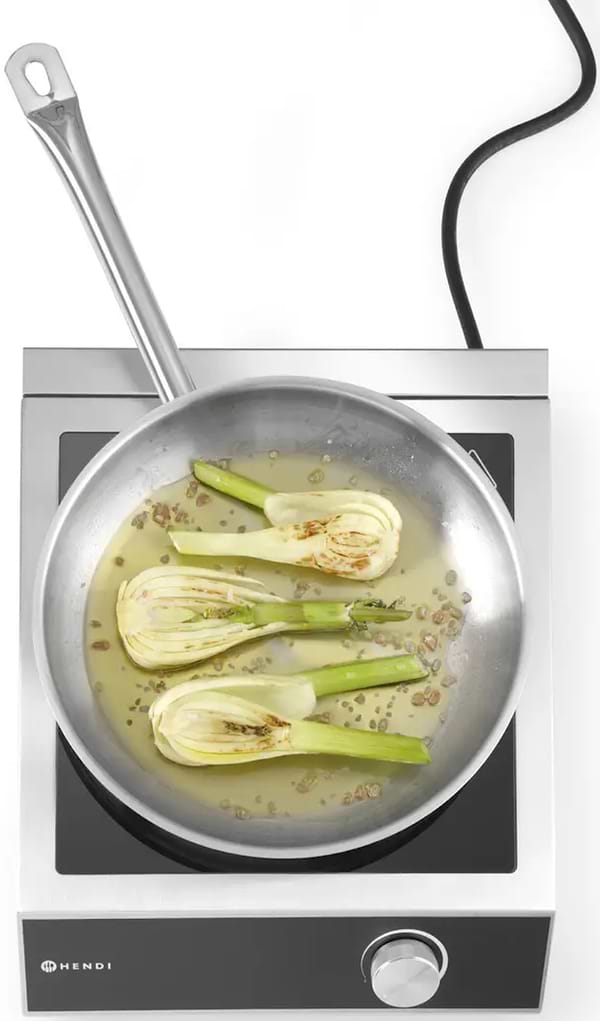 Фото - Плита електрична настільна Hendi 3500 (239780)