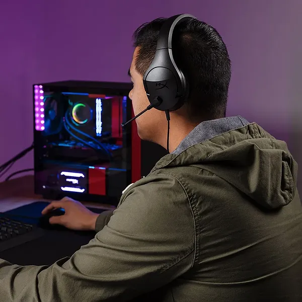 Фото - Гарнітура дротова ігрова HyperX Cloud Stinger Core PC Black (4P4F4AA)