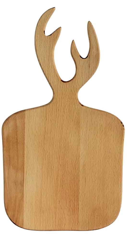 Дошка обробна Brizoll D016 Бук HUNTER 23х24х18 см - Фото 1