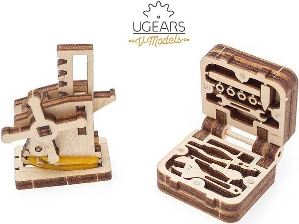 Фото - 3D пазлы Ugears Кабриолет мечты VM - 05 (70073)