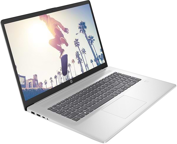 Фото - Ноутбук HP Laptop 17-cn4035ua (C79XZEA) Natural Silver