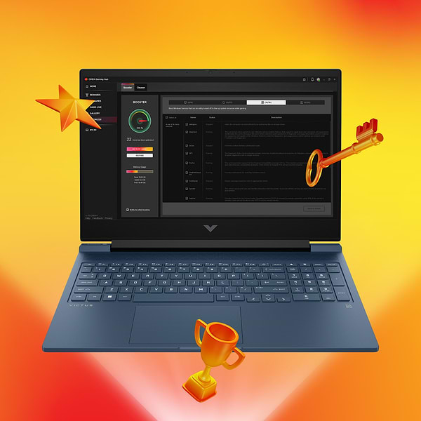 Фото - Ноутбук игровой HP Victus 16-r0010ua (9E5C5EA) Blue