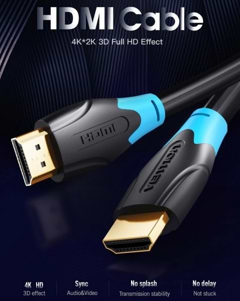 Фото - Кабель HDMI Vention HDMI M - M,20.0m V2.0 (AACBQ)