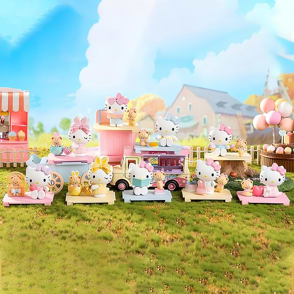 Фото - Ігрова фігурка-сюрприз набір Pop Top HELLO KITTY – МИЛА ПОДРУЖКА (в асорт.) (23WH-002)