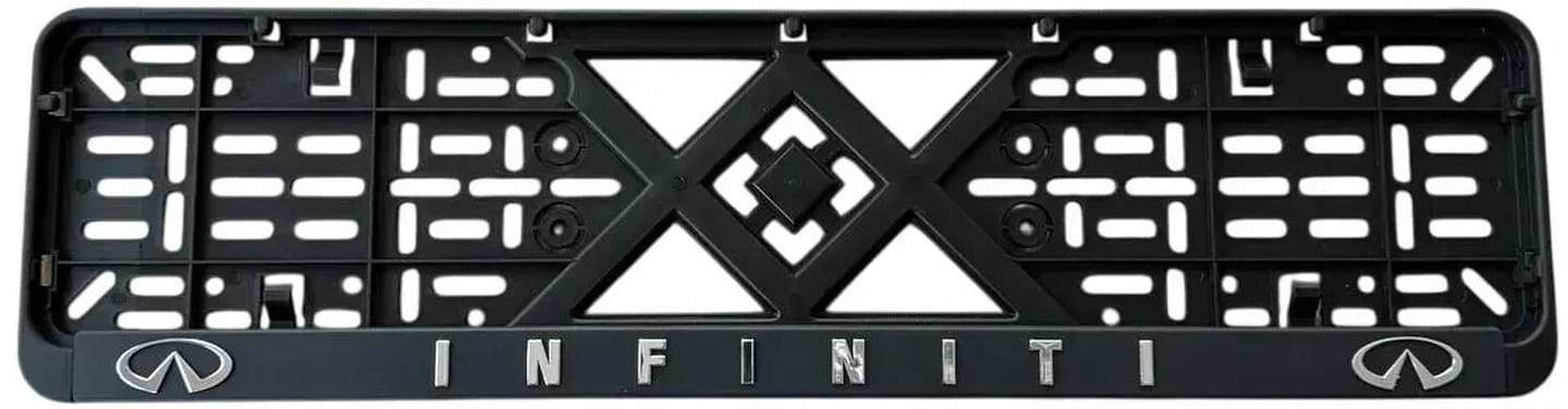 Рамка під номер Poputchik Infiniti 2 шт. (24-043-IS)