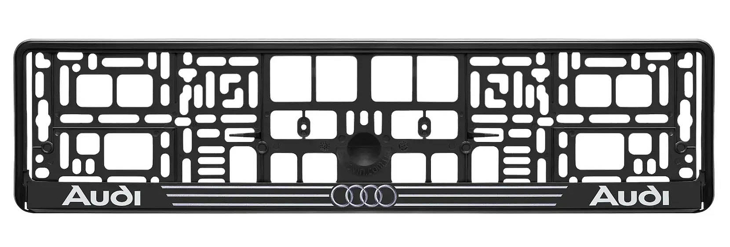 Рамка под номер Poputchik Audi (24-129-IS)