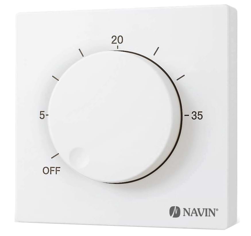 Терморегулятор Navin EH84WM-16A White (24-160171-0140)