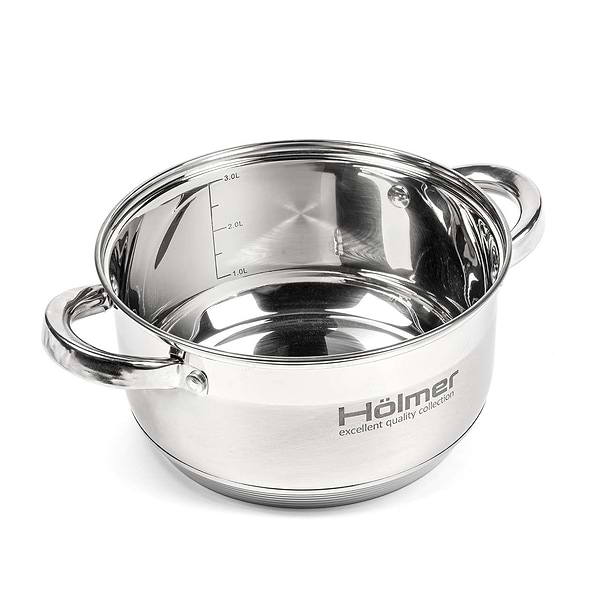 Фото - Набір посуду Holmer CS-1853-SS