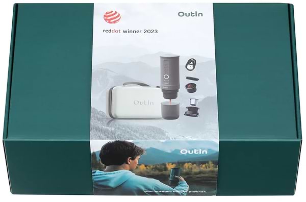 Фото - Портативная кофеварка OUTIN Space Grey в дорожном футляре OTEM-01-SG-BAG