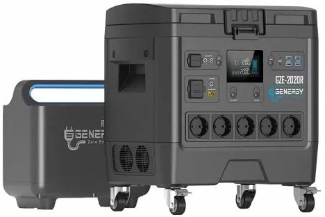Фото - Зарядна станція універсальна Genergy GZE-2020R 1953 Wh 2000W + акумулятор Li-Ion 1953 Вт/год
