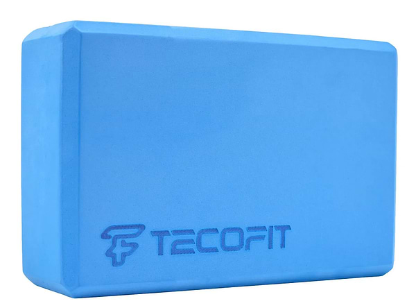 Фото - Блок для йоги TECOFIT Solid Color Yoga Block Blue (TOP17123690/1)